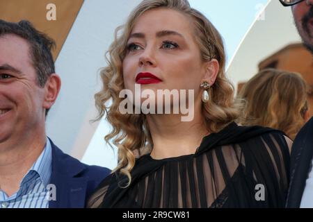 Taormina, Taormina. 24 giugno 2023. Taormina : 69° Festival del Cinema di Taormina. Nella foto: Amber Heard Credit: Independent Photo Agency/Alamy Live News Foto Stock