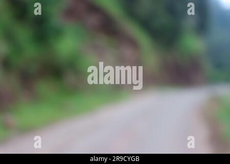 Splendida immagine di sfondo sfocata della natura primaverile Foto Stock