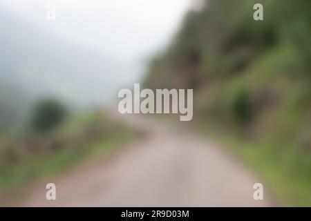 Splendida immagine di sfondo sfocata della natura primaverile Foto Stock