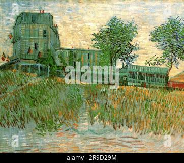 Vincent van Gogh - il ristorante de la Sirene ad Asnieres 1887. Foto Stock