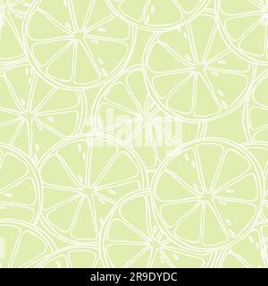 illustrazioni vettoriali di limoni e foglie, motivo tropicale senza cuciture con limoni gialli. Fondo di frutta ripetuto. Stampa Vector Bright per tessuti o. Illustrazione Vettoriale