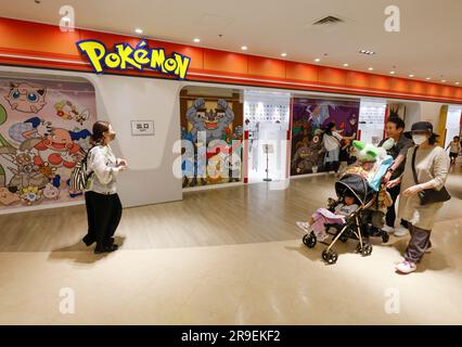 CENTRO POKEMON, IKEBUKURO, TOKYO Foto Stock