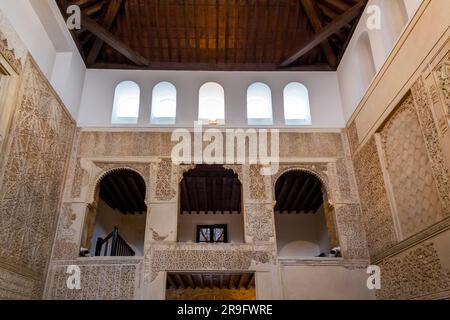 L'antica sinagoga nel quartiere ebraico, Juderia a Cordova, Andalusia, Spagna. Foto Stock