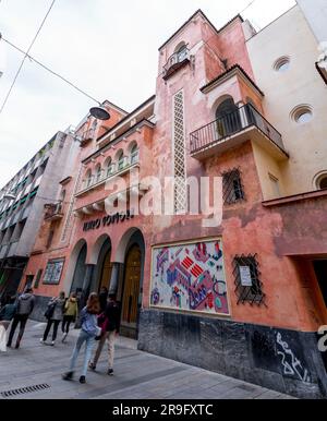 Cordova, Spagna - 25 febbraio 2022: Esterno del Teatro Gongora di Cordova, Andalusia, Spagna. Foto Stock