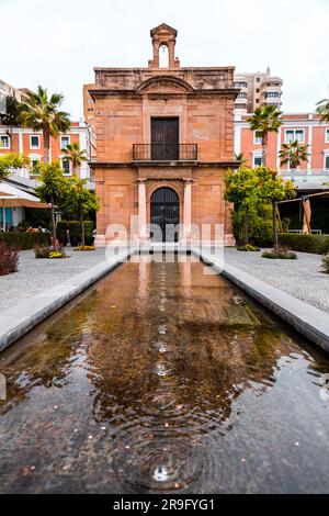 La Cappella del porto di Malaga, la capilla del puerto de Malaga. Foto Stock