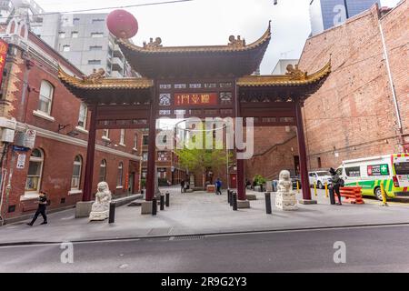 Chinatown a Melbourne Foto Stock