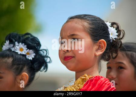 Ballerini popolari cambogiani H Foto Stock