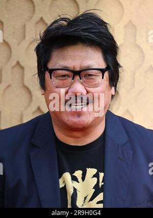 Londra, Regno Unito. 26 giugno 2023. Benedict Wong all'Indiana Jones and the Dial of Destiny UK Premiere a Londra, Regno Unito, 26 giugno 2023. Foto di Stuart Hardy/ABACAPRESS.COM Credit: Abaca Press/Alamy Live News Foto Stock