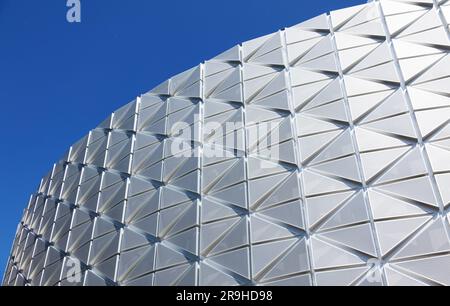 Stoccolma, Svezia - 24 maggio 2023: The Outside of Friends arena a Stoccolma Foto Stock