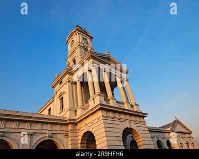 Ballarat Australia / Ballarat's beautiful Victorian era 1862 Stazione ferroviaria. Ballarat è rinomata per i suoi molti e ben conservati campi d'oro era bui Foto Stock