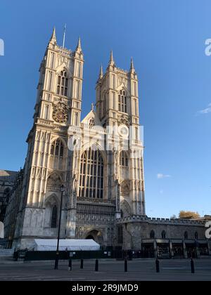 Abbazia di Westminster a Londra, Regno Unito Foto Stock