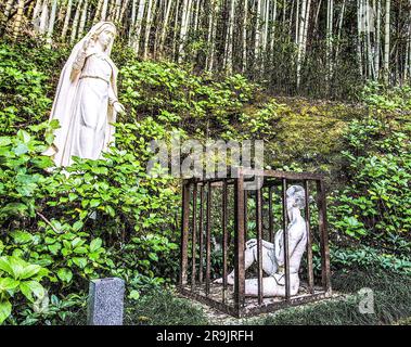 Vecchi cristiani giapponesi (nascosti) Foto Stock