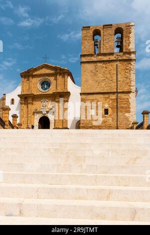 Cattedrale di Saint Gerland, Agrigento, Sicilia, Italia. Duomo di Agrigento, Cattedrale metropolitana di San Gerlando. Foto Stock