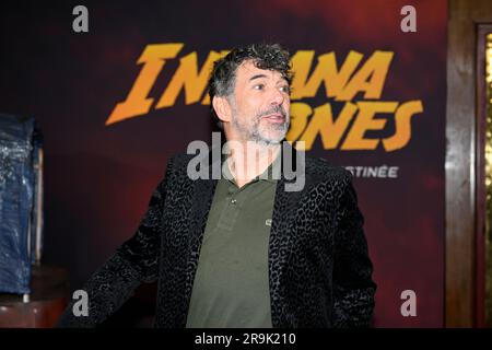 Parigi, Francia. 26 giugno 2023. Stephane Plaza partecipa alla premiere "Indiana Jones and the Dial of Destiny" a le Grand Rex il 26 giugno 2023 a Parigi, in Francia. Crediti: Victor Joly/Alamy Live News Foto Stock