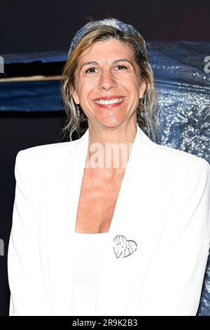 Parigi, Francia. 26 giugno 2023. Juliette Tresanini partecipa alla premiere "Indiana Jones and the Dial of Destiny" a le Grand Rex il 26 giugno 2023 a Parigi, in Francia. Crediti: Victor Joly/Alamy Live News Foto Stock