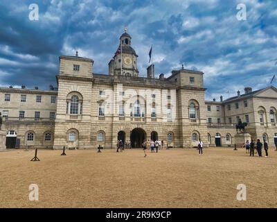 Il Household Cavalry Museum di Londra Foto Stock
