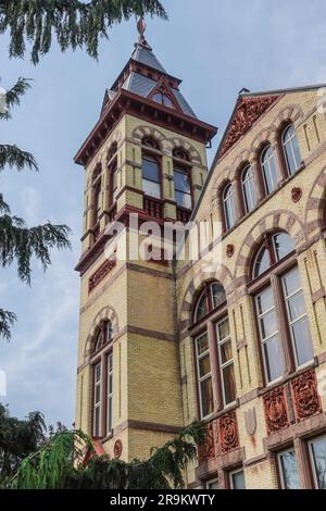 Tribunale della contea di Perth, Huron Street, Stratford, Ontario, Canada Foto Stock