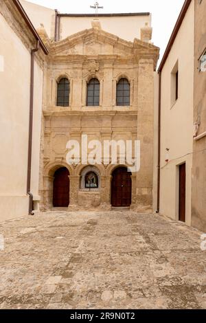 Palma di Montechiaro (chiesa madre), Sicilia, Italia. Foto Stock