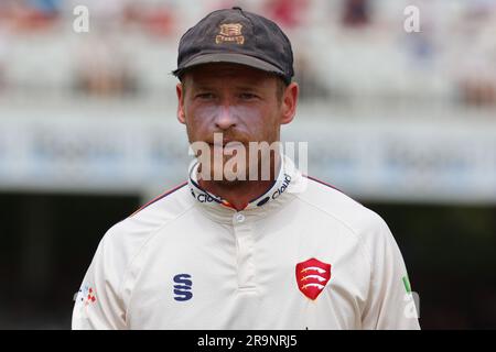 Tom Westley di Essex durante LV=County Championship - Division One Day 3 of 4 match tra Essex e Warwickshire al Cloud County Ground, Lon Foto Stock