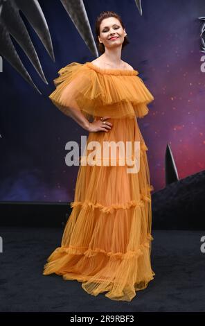 Londra, Regno Unito. 28 giugno 2023. Myanna Buring arriva alla Witcher stagione 3 UK Premiere, Outernet, Londra. Credito: Doug Peters/EMPICS/Alamy Live News Foto Stock