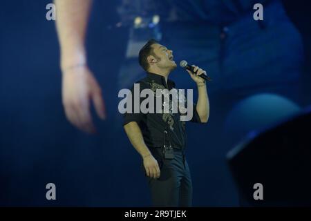 Tiziano Ferro in concerto allo Stadio Maradona di Napoli