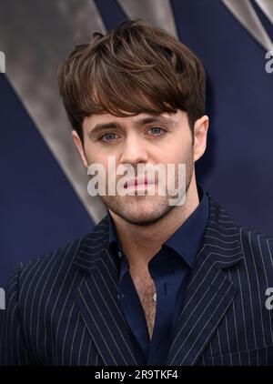 Londra, Regno Unito. 28 giugno 2023. Joey Batey at the Witcher Season 3 UK Premiere, Londra, Regno Unito, 28 giugno 2023. Foto di Stuart Hardy/ABACAPRESS.COM Credit: Abaca Press/Alamy Live News Foto Stock