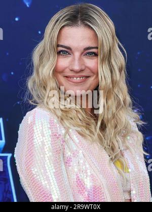 L'attrice canadese Annie Murphy arriva alla Los Angeles Premiere di Universal Pictures e "Ruby Gillman: Teenage Kraken" della DreamWorks Animation tenutasi al TCL Chinese Theatre IMAX il 28 giugno 2023 a Hollywood, Los Angeles, California, Stati Uniti. (Foto di Xavier Collin/Image Press Agency) Foto Stock