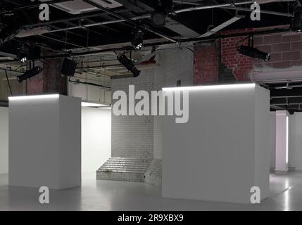 Studio bianco. Victoria House Basement, Londra, Regno Unito. Architetto: na , 2021. Foto Stock