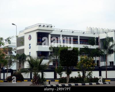 Cairo, Egitto, 6 giugno 2023: Sphinx International School SIS situato in Egitto, il curriculum è personalizzato per soddisfare le migliori pratiche; gli studenti sono taug Foto Stock