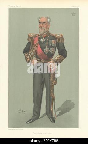IL CARTONE ANIMATO DI VANITY FAIR Meade, Earl Clanwilliam "An Admiral of the Fleet" 1903 Foto Stock