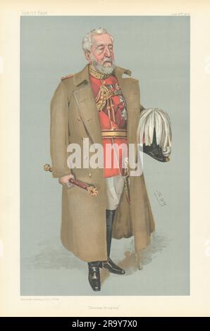 IL CARTONE ANIMATO VANITY FAIR SPY, Field Marshal Sir Henry Wylie Norman. Militare 1903 Foto Stock
