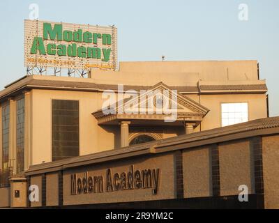 Cairo, Egitto, giugno 26 2023: The Modern Academy for computer Science and Management Technology in Maadi, computer Science, Information Technology, mana Foto Stock