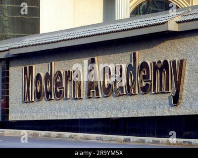 Cairo, Egitto, giugno 26 2023: The Modern Academy for computer Science and Management Technology in Maadi, computer Science, Information Technology, mana Foto Stock