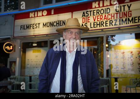 München su 29. Juni 2023, il regista STEPHEN FREARS ha visto prima della proiezione di THE LOST KING Premiere al Rio Cinema nel 40. Filmfest München su 29. Juni 2023 Foto Stock