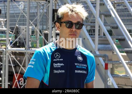 SPIELBERG, Austria. 30 giugno 2023. #23, Alexander Albon, THAI F1 al Red Bull Ring, Oesterreich Ring, Formula 1, Gran Premio D'AUSTRIA, Grosser Preis von OESTERREICH, GP d'Autriche, Motorsport, Formel1, immagine a responsabilità di pagamento, Copyright © Udo STIEFEL/ATP Images (STIEFEL Udo/ATP/SPP) credito: SPP Sport Press Photo. /Alamy Live News Foto Stock