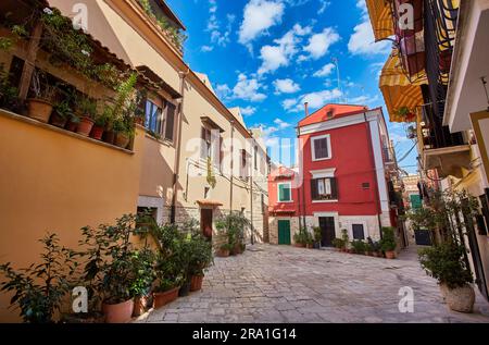 Bisceglie, città storica in provincia di Barletta Andria Trani, Puglia, Italia Foto Stock