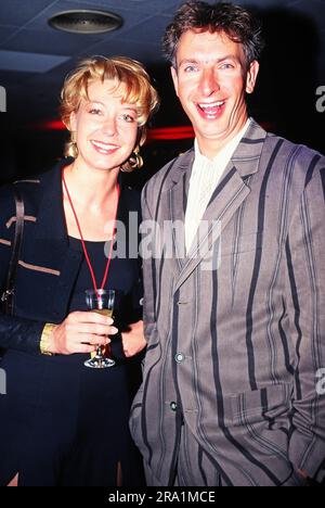 Ingolf Lück, deutscher Moderator und Komiker, und Kerstin Graf, Deutschland um 2001. Foto Stock