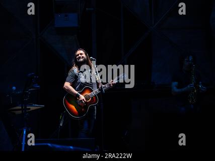 Salerno, Italia. 28 giugno 2023. Vasco Rossi vive allo Stadio Arechi di Salerno. (Foto di Giovanni Esposito/Pacific Press/Sipa USA) credito: SIPA USA/Alamy Live News Foto Stock