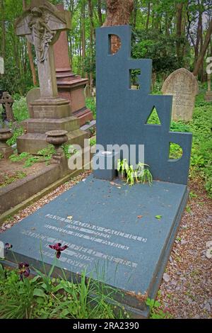 Dead - Patrick & Janet Nathan-Caulfield 1938-2020, 1936-2005 pittore e incisore Foto Stock