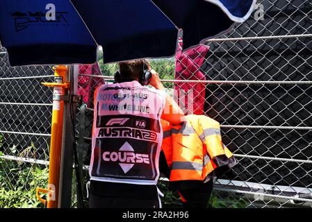Spielberg, Austria. 30 giugno 2023. Atmosfera del circuito. Campionato del mondo di Formula 1, Rd 10, Gran Premio d'Austria, venerdì 30 giugno 2023. Spielberg, Austria. Crediti: James Moy/Alamy Live News Foto Stock