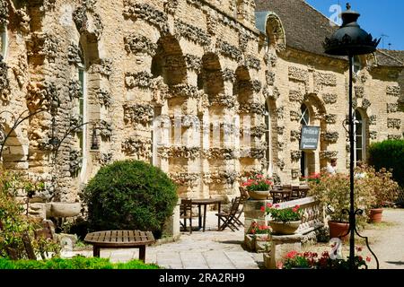 Francia, Cote d'Or, Borgogna, patrimonio dell'umanità dell'UNESCO, Cote de Beaune, Savigny les Beaune, il castello con i musei e le collezioni di aerei, auto da corsa (Abarth) e motociclette Foto Stock