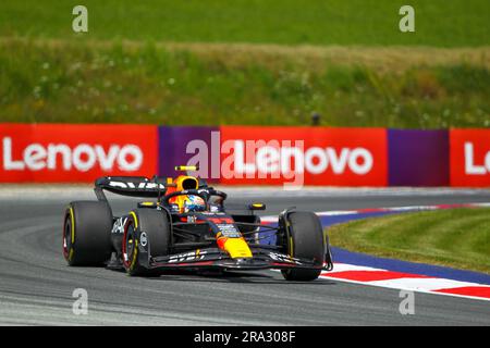 Sergio Perez (mex) Redbull Racing RB19 in FORMULA 1 ROLEX GROSSER PREIS VON OSTERREICH 2023 - Jun29 a Jul2 in RedbullRing - Spielberg, Austria Foto Stock