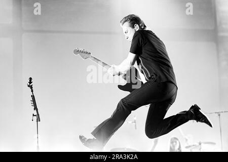 Parigi, Francia. 29 giugno 2023. Franz Ferdinand durante il festival Fnac Live a Parigi, in Francia, il 29 giugno 2023. Foto di Lionel Urman/ABACAPRESS.COM Credit: Abaca Press/Alamy Live News Foto Stock