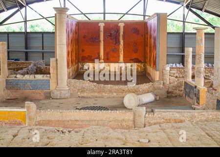 Complutum, Alcala de Henares, Madrid, Spagna. Foto Stock