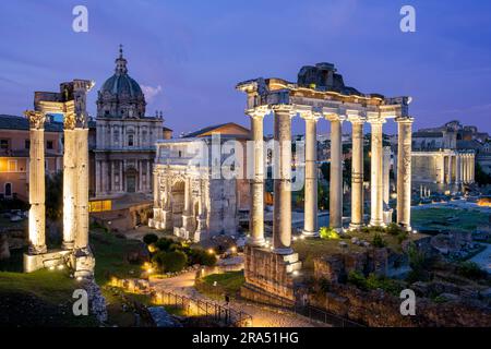Foro Romano, Roma, lazio, Italy Foto Stock