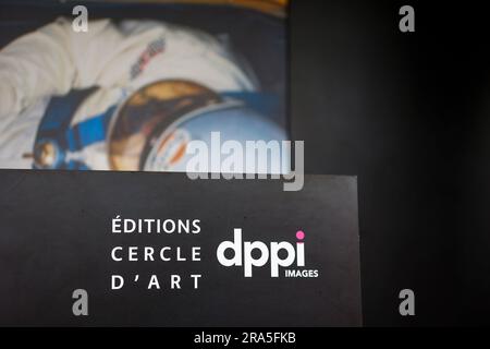 Le Mans, Francia. 1 luglio 2023. Boutique DPPI durante le Mans Classic 2023 dal 1 al 3 luglio 2023 sul circuito des 24 Heures du Mans, a le Mans, Francia - foto Paul Vaicle/DPPI Credit: DPPI Media/Alamy Live News Foto Stock