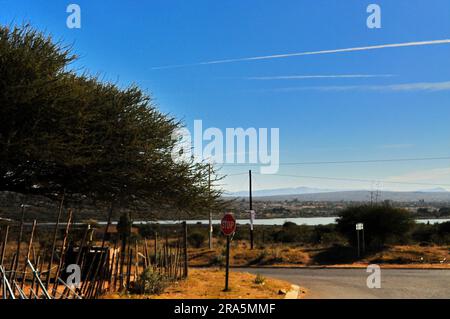 Fetta di vita nei villaggi rurali di GA-Chuene e GA-Maja a Limpopo, Sudafrica Foto Stock