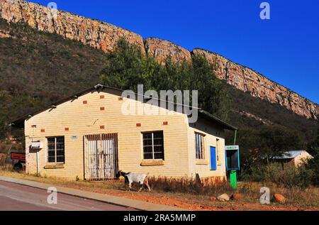 Fetta di vita nei villaggi rurali di GA-Chuene e GA-Maja a Limpopo, Sudafrica Foto Stock