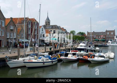 Port, Willemstad, Noord Brabant, Paesi Bassi Foto Stock