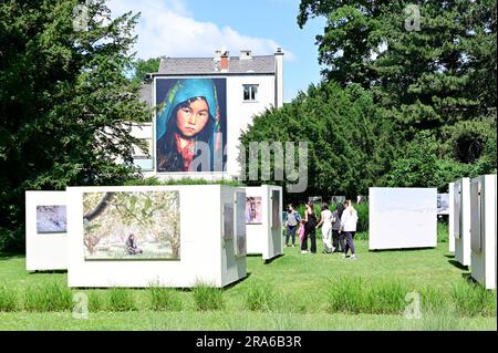 Baden, bassa Austria, Austria. 28 giugno 2023. La Gacilly-Baden Photo Foto Stock